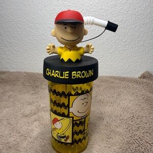 Peanuts Charlie Brown Yellow Kids Sip Cup with Character Top